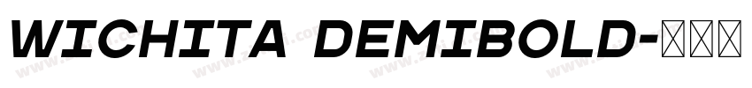 Wichita DemiBold字体转换